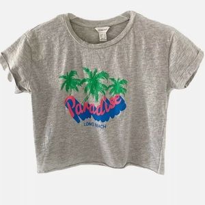 Primark Paradise Long Beach Tee